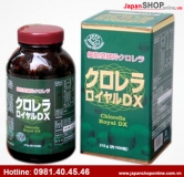 Tảo Lục Chlorella Royal DX- Nâng Cao Sức Đề Kháng, Phòng Chống Ung Thư Và Quá Trình Lão Hóa